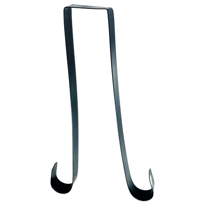 Black Double Sided Wreath Hanger