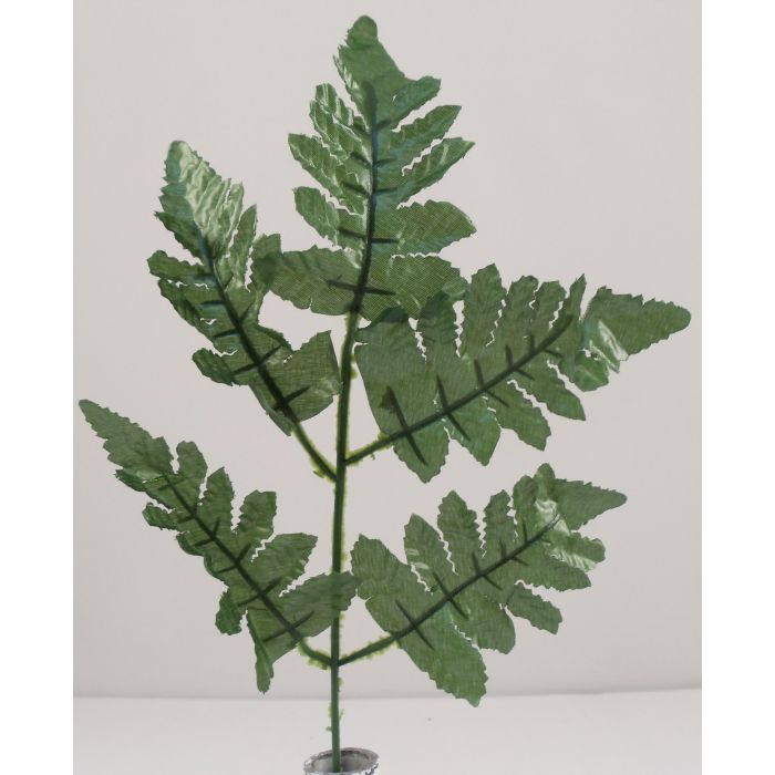 X5 SILK LEATHER LEAF STEM