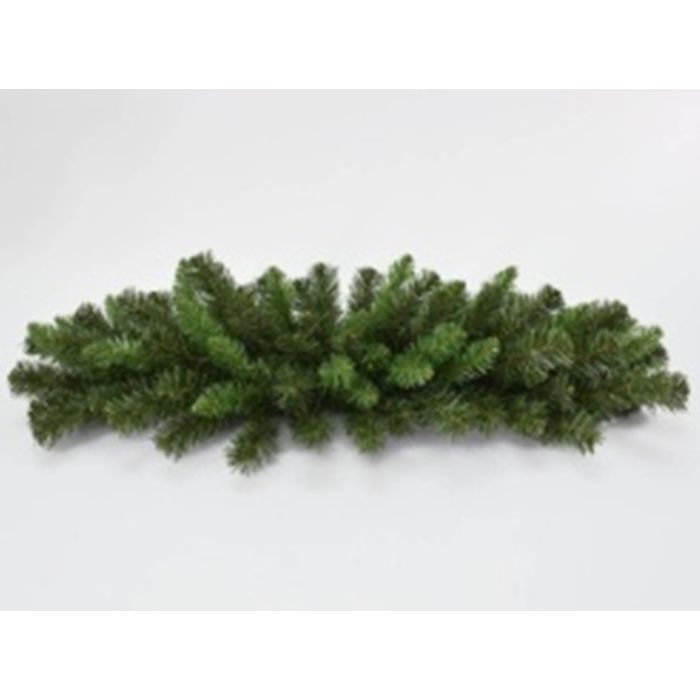 35" Valley Pine Mailbox Swag w/ 85 Tips Green