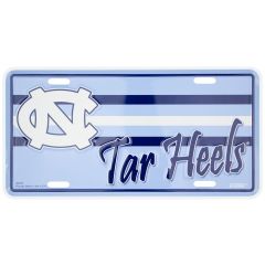 6" X 12" North Carolina Tar Heels Car Tag Sign