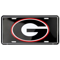 6" X 12" COLLEGIATE LICENSE PLATE - GEORGIA