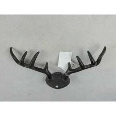 Deer Horn Hook 8.66 X 4.33 X 1.26 " Cast Iron