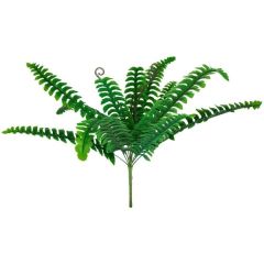 X14 Plastic Boston Fern 30"H