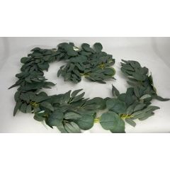 6'Garland Silver Dollar/Olive Leaf