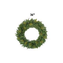 36 " Elevated Georgia Pine Wreath X270 Tips