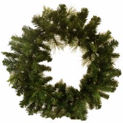 24" MIXED PINE WREATH