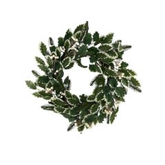 22" Wreath Pine/Greenery 22X22X6"