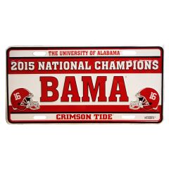 6 X 12 " Alabama Champion License Plate