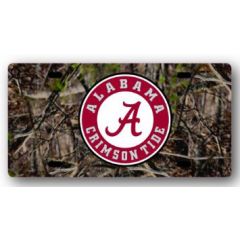 6 X 12 " Collegiate Camo Tag ( 10 Teams )